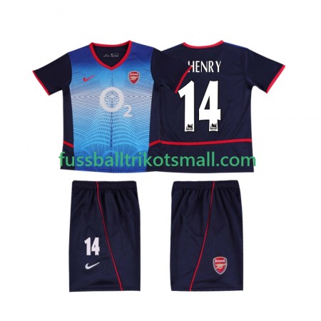 Fußballtrikots Arsenal Thierry Henry 14 2004 Retro Kinder 2002 Kurzarm Auswärts-trikot kaufen
